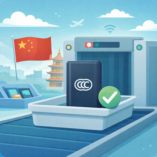 CCC Power Banks and Airport Security in China: What Travellers Need to Know