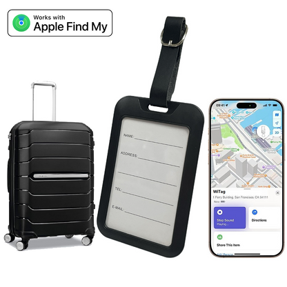 Apple Find My luggage tag for tracking suitcases