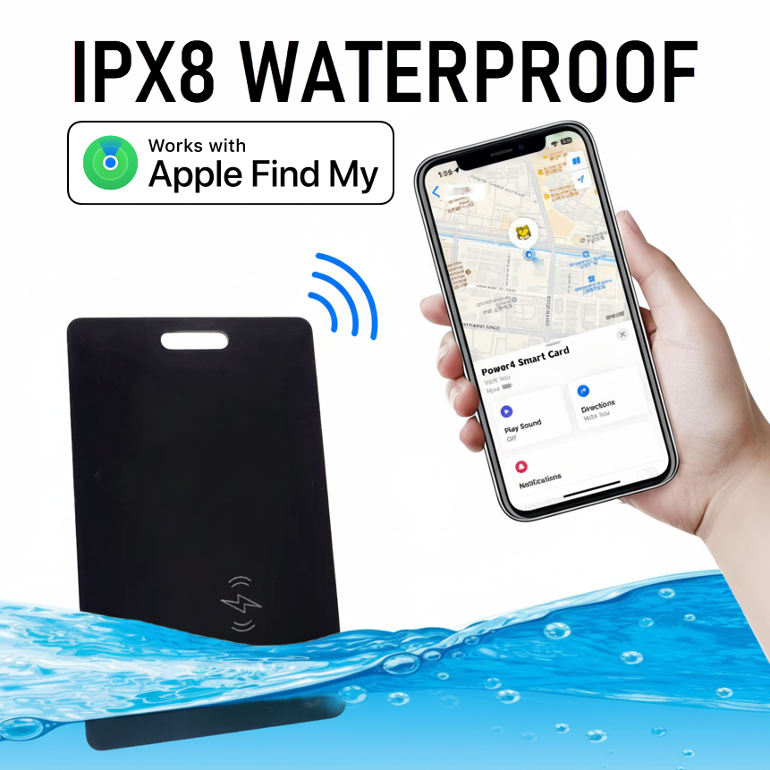 Apple smart tracker connected to Find My app on iPhone